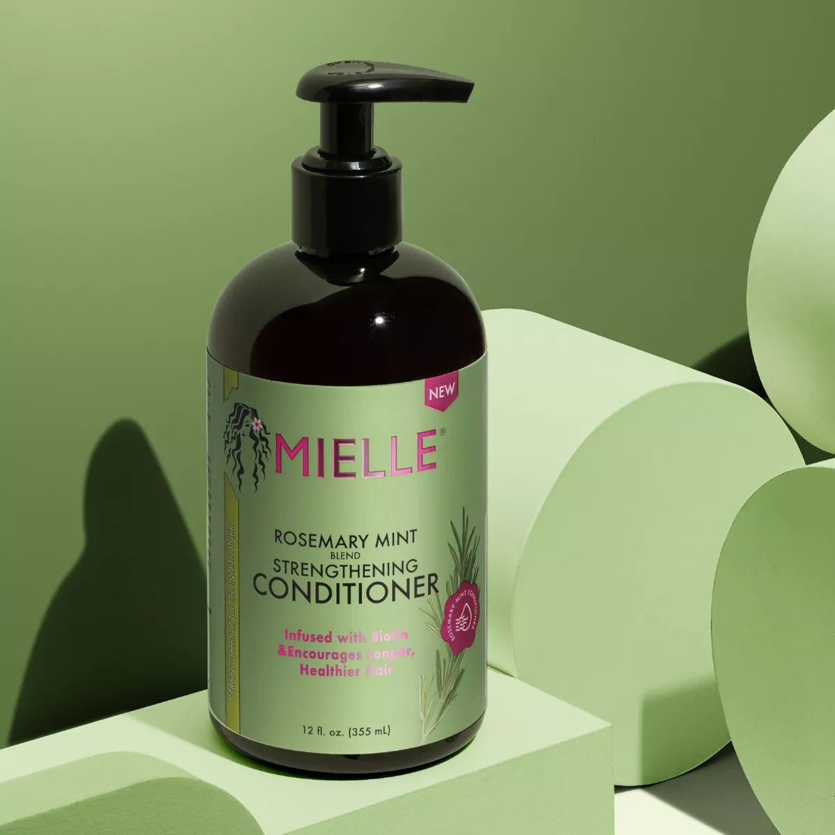Mielle Rosemary Mint Strengthening Shampoo & Conditioner – 20 fl oz - Beauty Exchange Beauty Supply