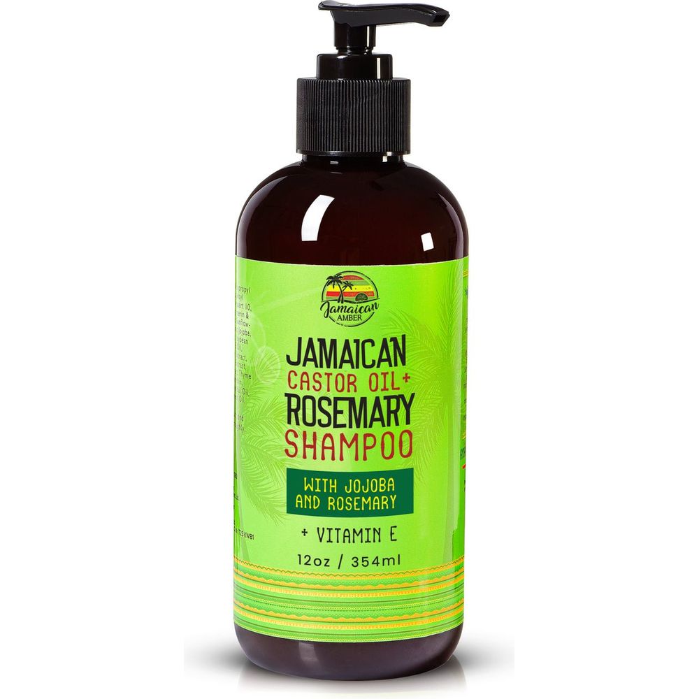Mitchell Brands Jamaican Amber Jamaican Castor Oil+ Rosemary Shampoo 12oz/354ml - Beauty Exchange Beauty Supply