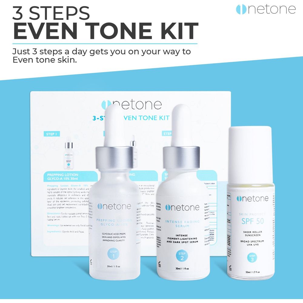Mitchell Brands OneTone 3 Step Even Tone Kit - Beauty Exchange Beauty Supply