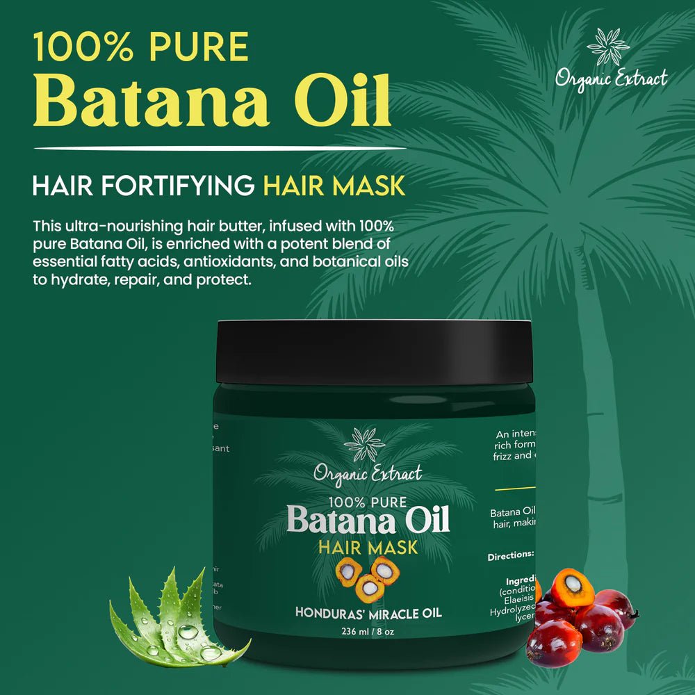 Mitchell Organic Batana Oil Hair Mask – 8 oz - Beauty Exchange Beauty Supply
