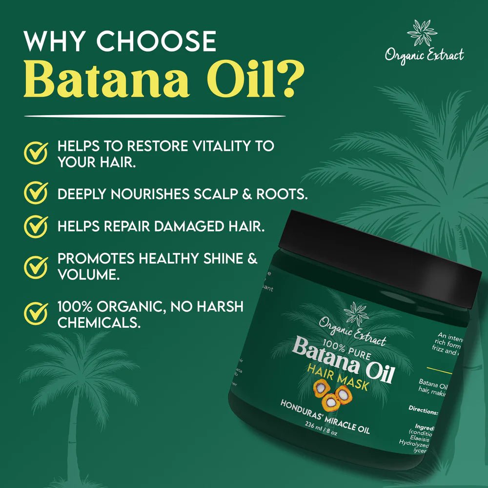 Mitchell Organic Batana Oil Hair Mask – 8 oz - Beauty Exchange Beauty Supply