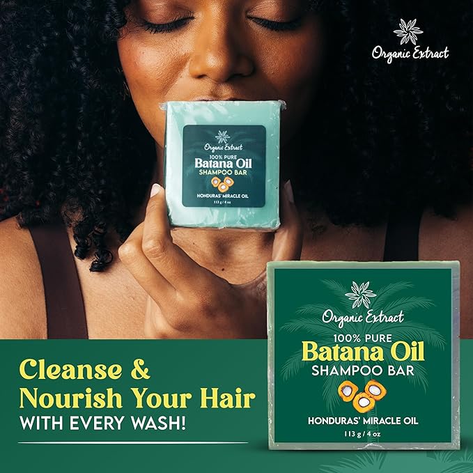 Mitchell Organic Batana Oil Shampoo Bar – 4 fl oz - Beauty Exchange Beauty Supply