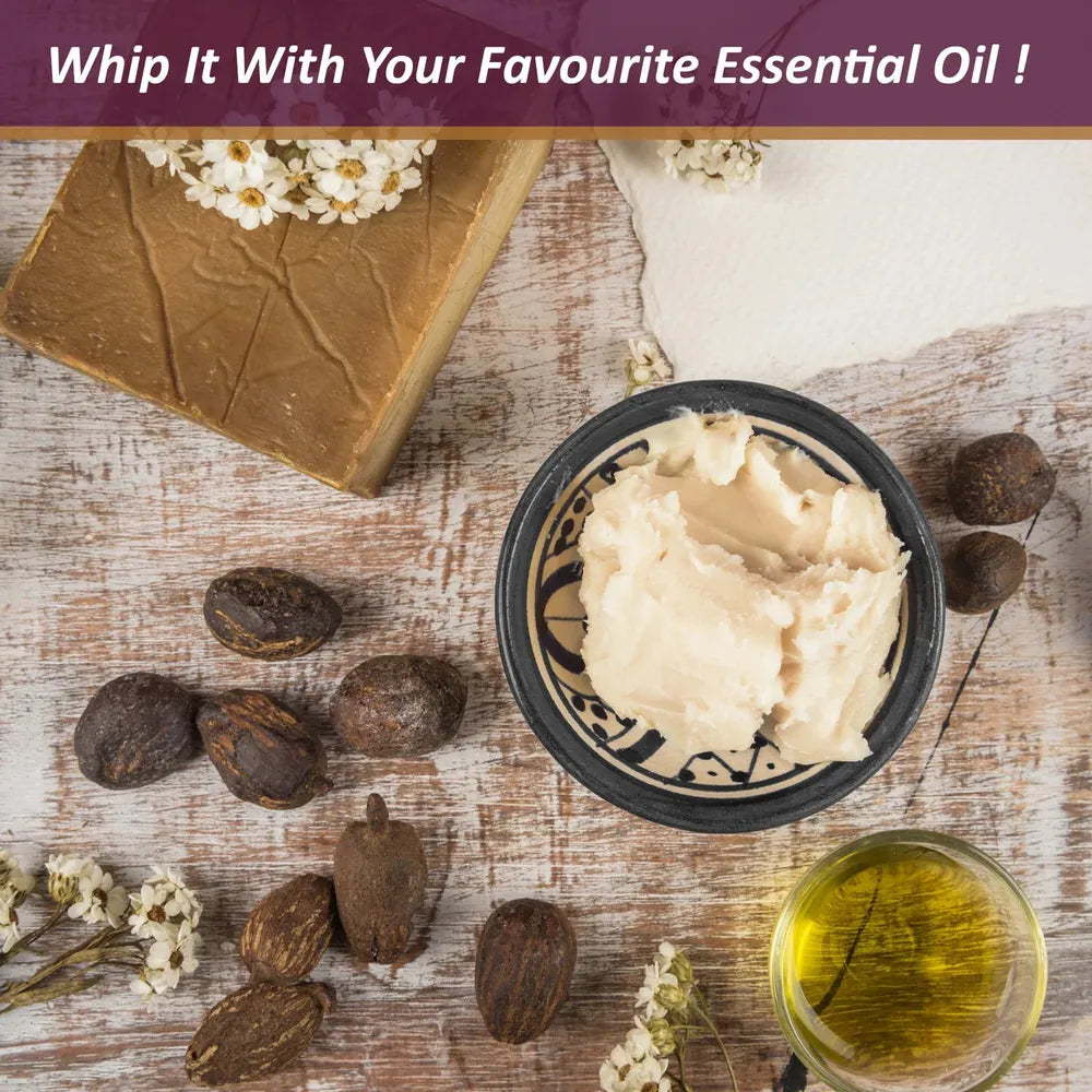 Mitchell Organics Unrefined Shea Butter Bar – 16oz Nylon Pack - Beauty Exchange Beauty Supply