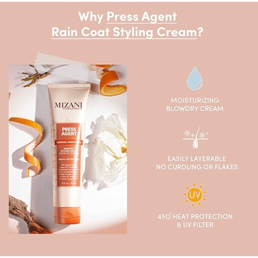 Mizani Press Agent Smoothing Cream - 5 oz Mizani Press Agent Smoothing Cream - 5 oz