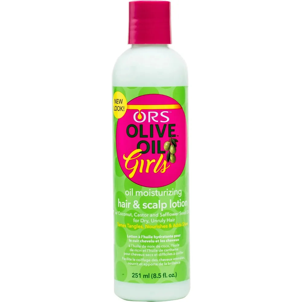 Moisturizing Hair & Scalp Lotion – Daily Hydration with Coconut, Castor & Olive Oil (8.5 oz) - Beauty Exchange Beauty Supply