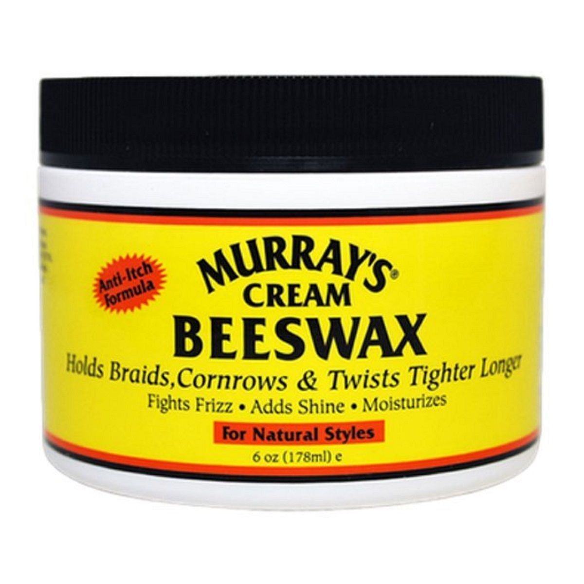 Murray’s Cream of Nature Beeswax – Creamy Texture & Moisture – 6 oz - Beauty Exchange Beauty Supply