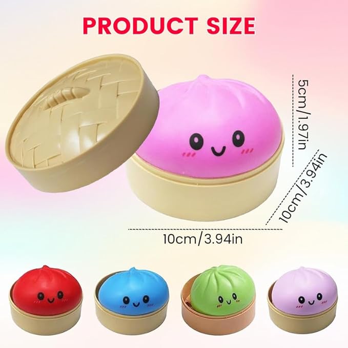 Mystery Steamed Bun Squishies Toy Stress Relief - Beauty Exchange Beauty Supply