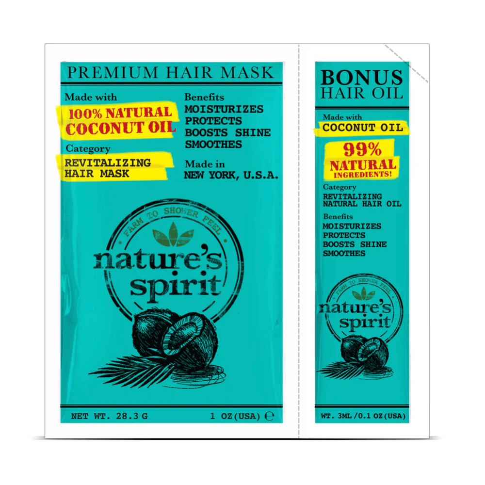 Natures Spirit Coconut Hair Mask & Oil - Beauty Exchange Beauty Supply