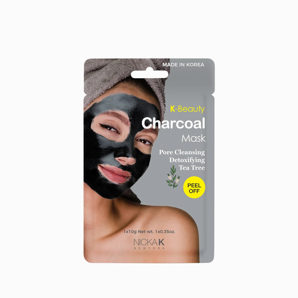 Nicka K Facial Charcoal Peel-Off Mask – 10g - Beauty Exchange Beauty Supply