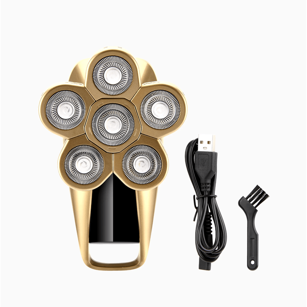 Nicka K New York 6 Blades Head Shaver – USB Rechargeable - Beauty Exchange Beauty Supply