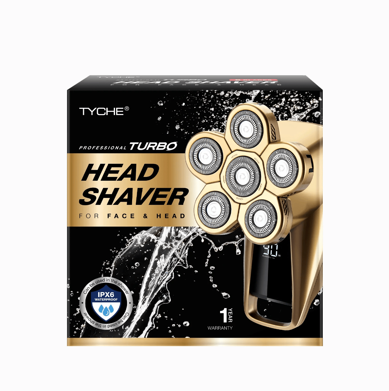 Nicka K New York 6 Blades Head Shaver – USB Rechargeable - Beauty Exchange Beauty Supply