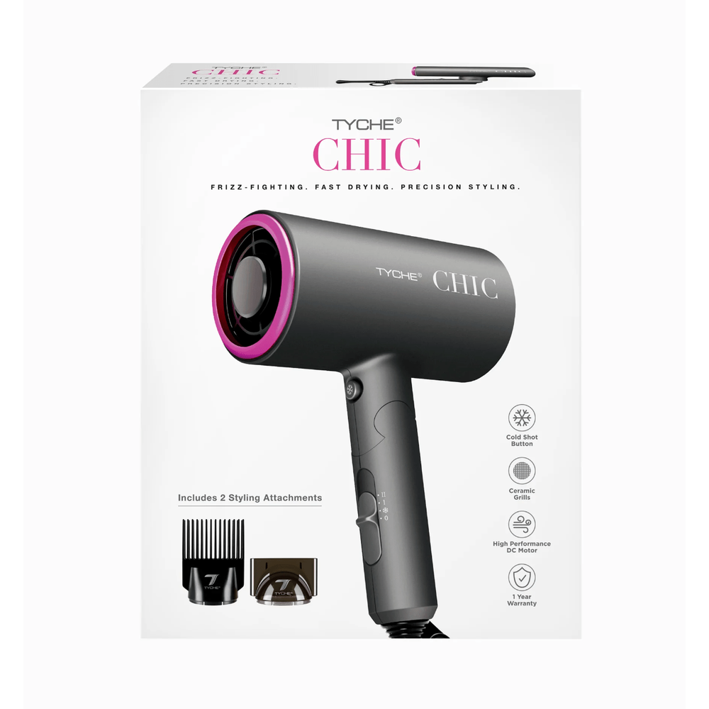 Nicka K New York Chic Dryer - 2 Attachments - Beauty Exchange Beauty Supply