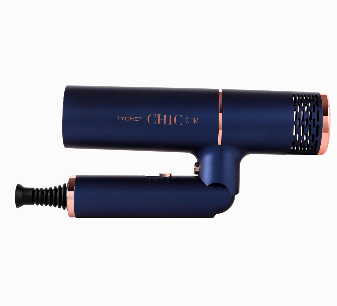 Nicka K New York Chic Slim Foldable Dryer - 2 Attachments - Beauty Exchange Beauty Supply