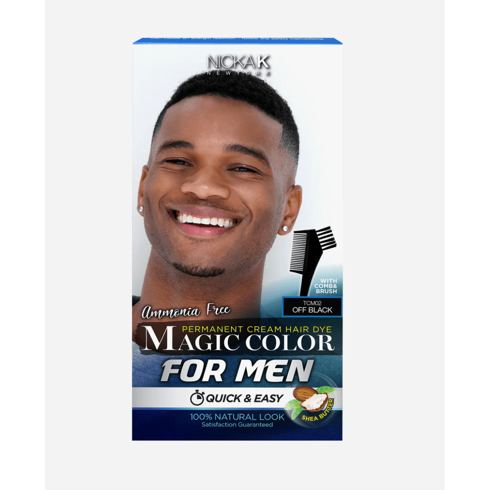 Nicka K New York Magic Color For Men Permanent Hair Dye - Beauty Exchange Beauty Supply
