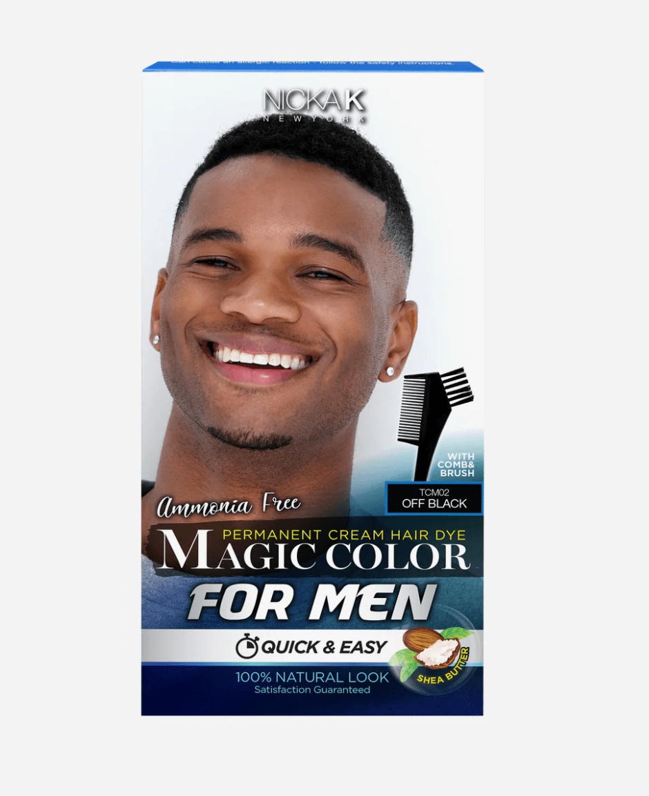 Nicka K New York Magic Color For Men Permanent Hair Dye - Beauty Exchange Beauty Supply
