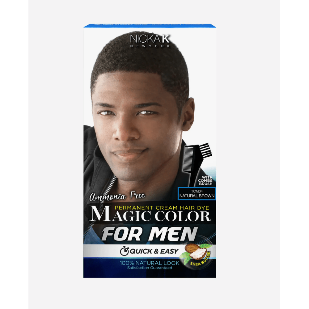 Nicka K New York Magic Color For Men Permanent Hair Dye - Beauty Exchange Beauty Supply