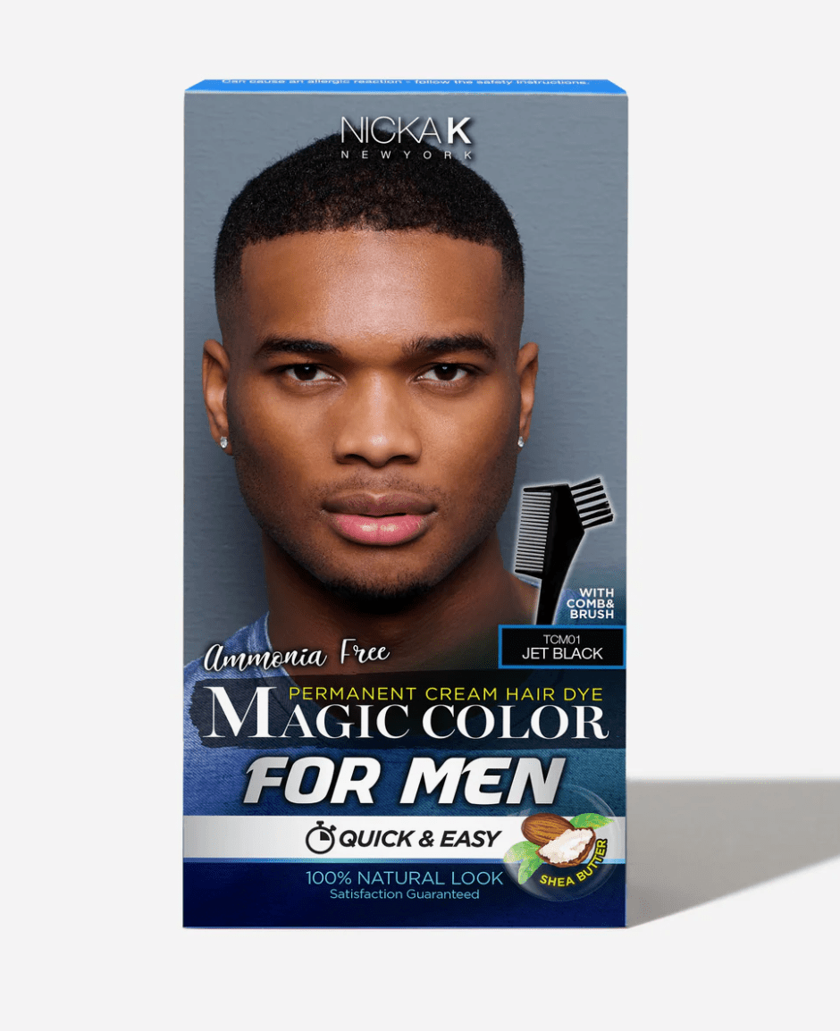 Nicka K New York Magic Color For Men Permanent Hair Dye - Beauty Exchange Beauty Supply