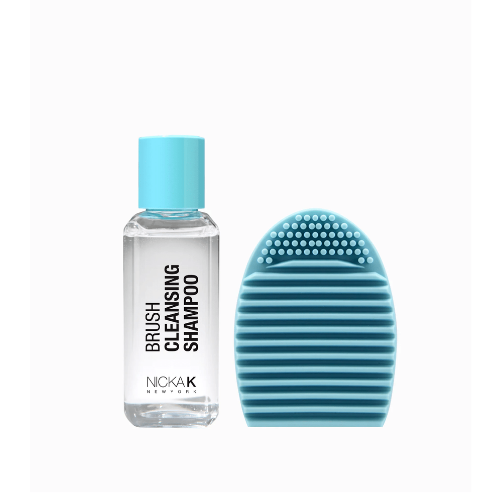 Nicka K New York Makeup Brush Cleansing Kit & Shampoo - Beauty Exchange Beauty Supply
