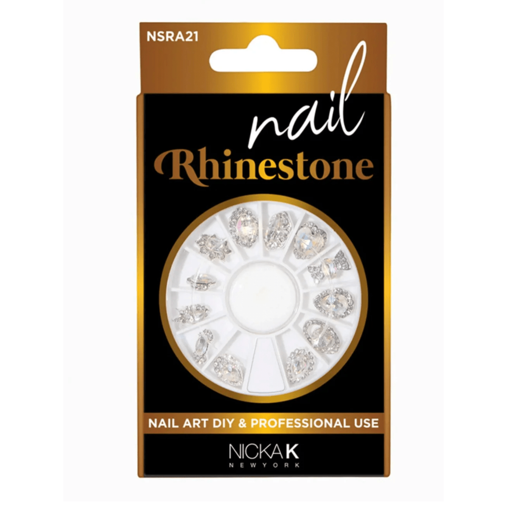 Nicka K New York Nail Art DIY Rhinestone Round Case - Beauty Exchange Beauty Supply