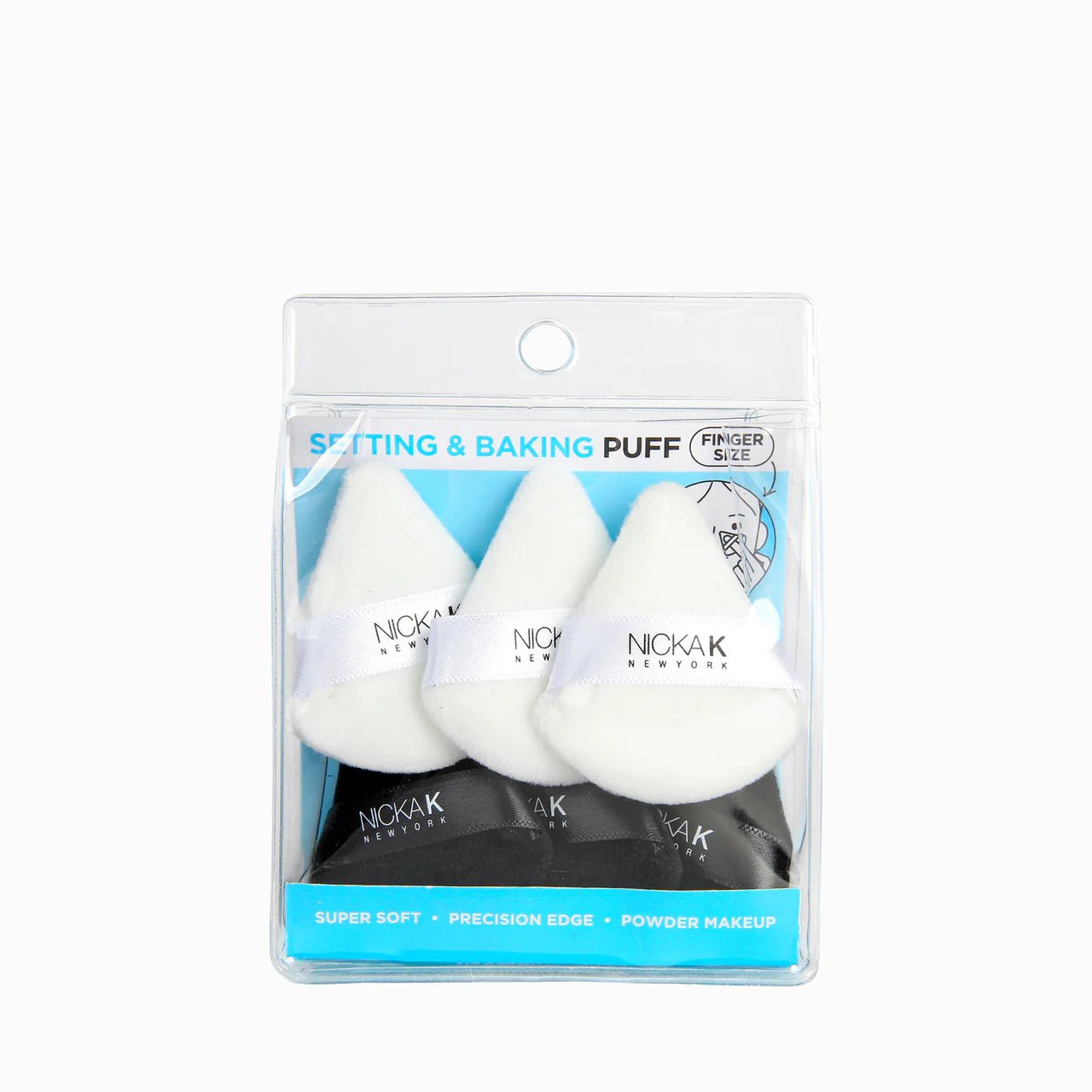Nicka K New York Setting & Baking Puff Mini – 6pcs - Beauty Exchange Beauty Supply