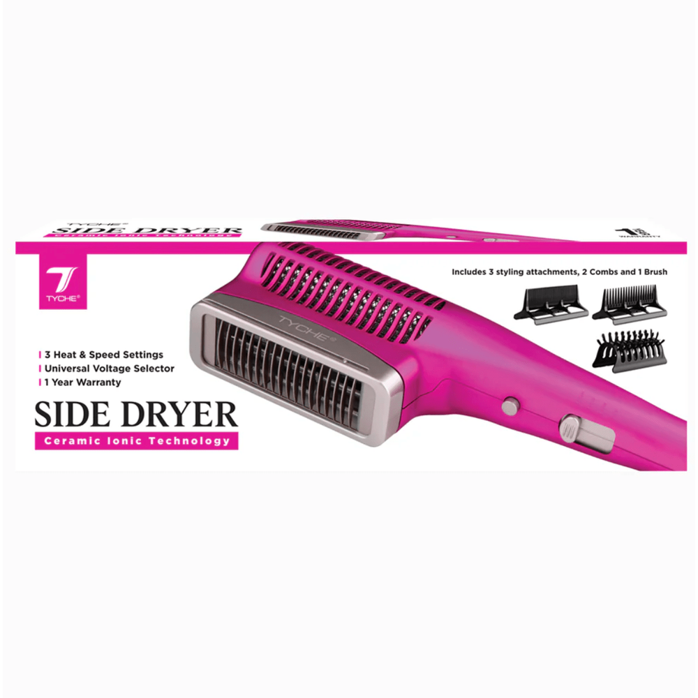 Nicka K New York Side Dryer Ceramic Ionic - 3 Attachments