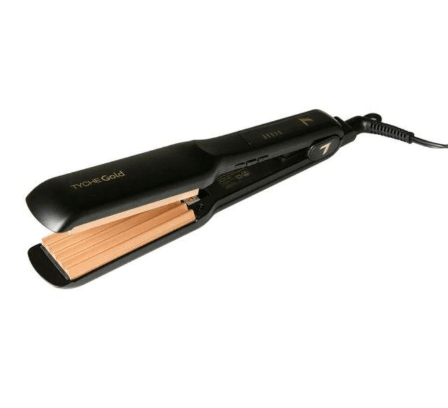 Nicka K Tyche Gold Crimping Iron – 1.5" - Beauty Exchange Beauty Supply