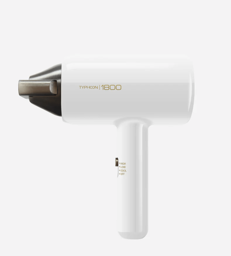 Nicka K Typhoon 1800 Hair Dryer – Compact DC Motor - Beauty Exchange Beauty Supply