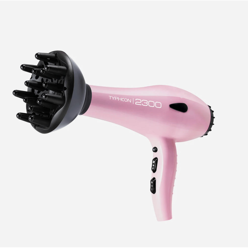 Nicka K Typhoon 2300 Ceramic Hair Dryer – Pink - Beauty Exchange Beauty Supply