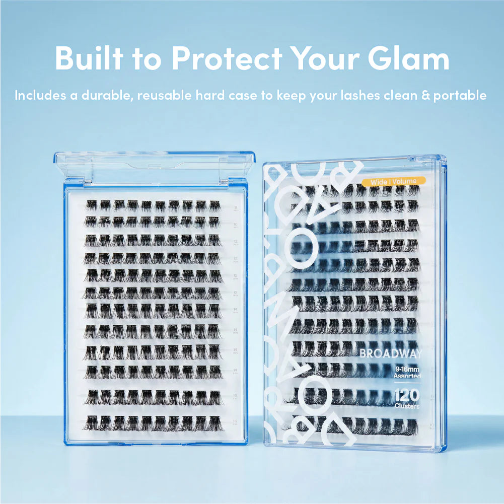 Broadway DIY Lash Clusters Mega Pack – 9-16mm
