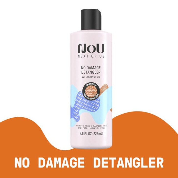 NOU No Damage Detangler – 7.6 oz - Beauty Exchange Beauty Supply