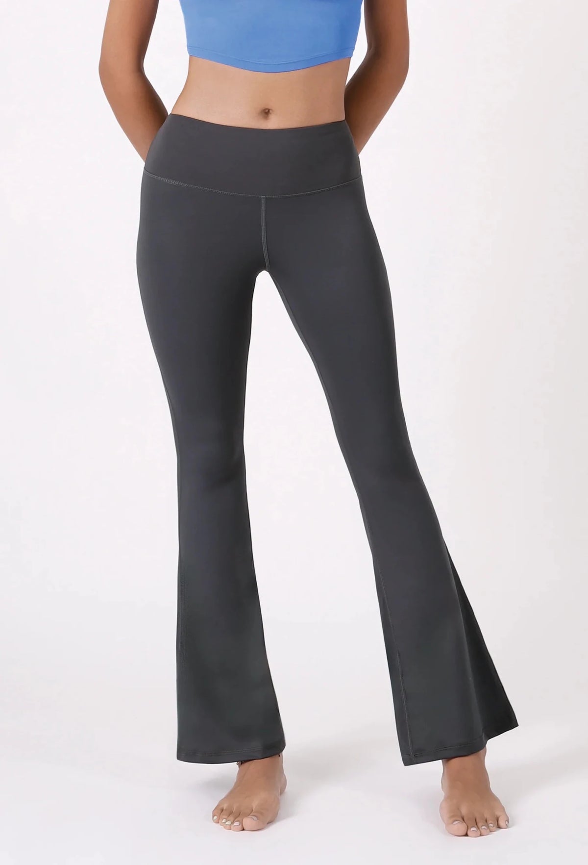 NUEE New York High-Rise Tummy Control Flare Leggings - Beauty Exchange Beauty Supply