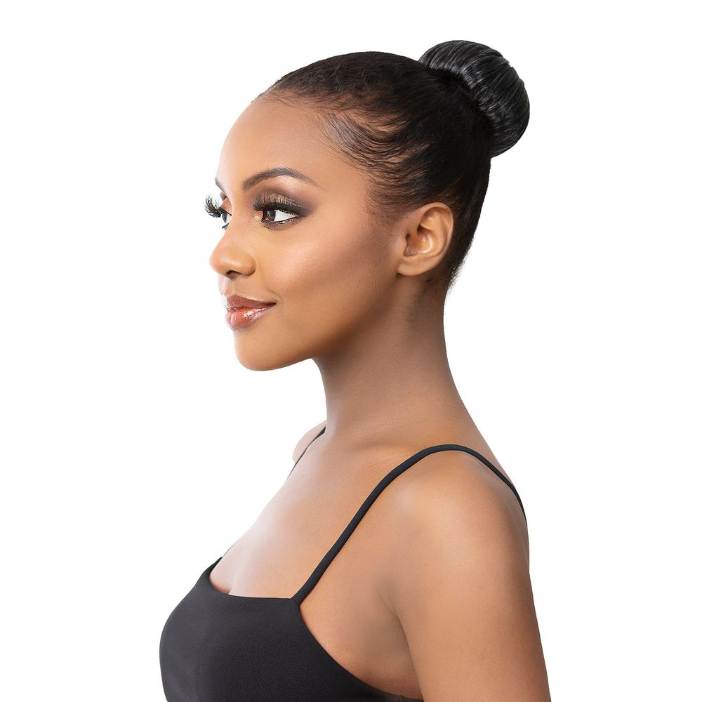 Nutique BFF Hair Bun – APPLE SMALL 3.5" | Lightweight Small Apple Bun | - Beauty Exchange Beauty Supply