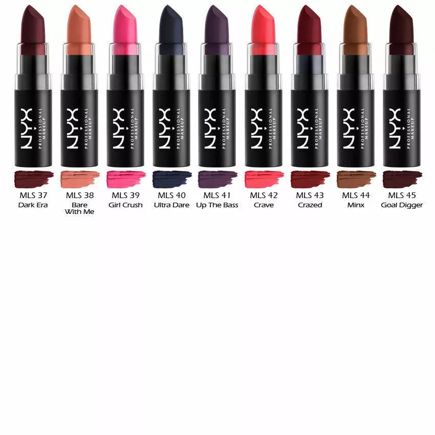 NYX Matte Lipstick – 40+ Shades - Beauty Exchange Beauty Supply
