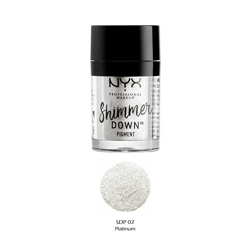 NYX Shimmer Down Pigment – 6 Shades - Beauty Exchange Beauty Supply