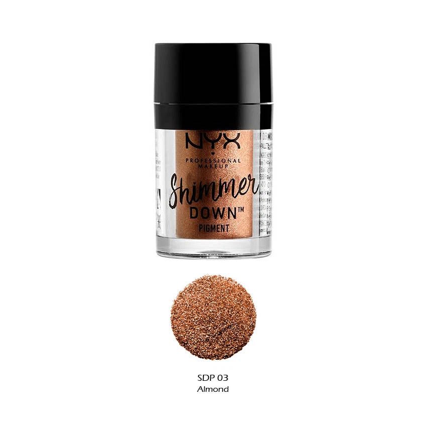 NYX Shimmer Down Pigment – 6 Shades - Beauty Exchange Beauty Supply