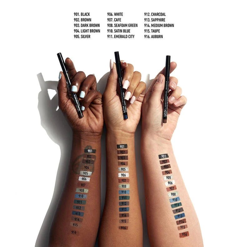NYX Slim Eye Pencil – 40 Shades - Beauty Exchange Beauty Supply