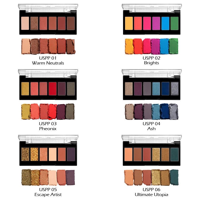 NYX Ultimate Edit Petite Eyeshadow Palette – 5 Shades - Beauty Exchange Beauty Supply