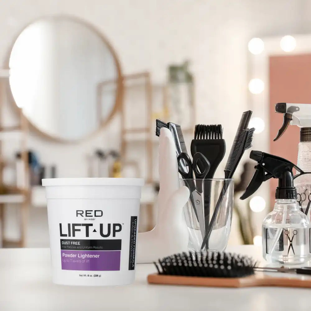 Red by Kiss Lift Up Bleach Powder Lightener