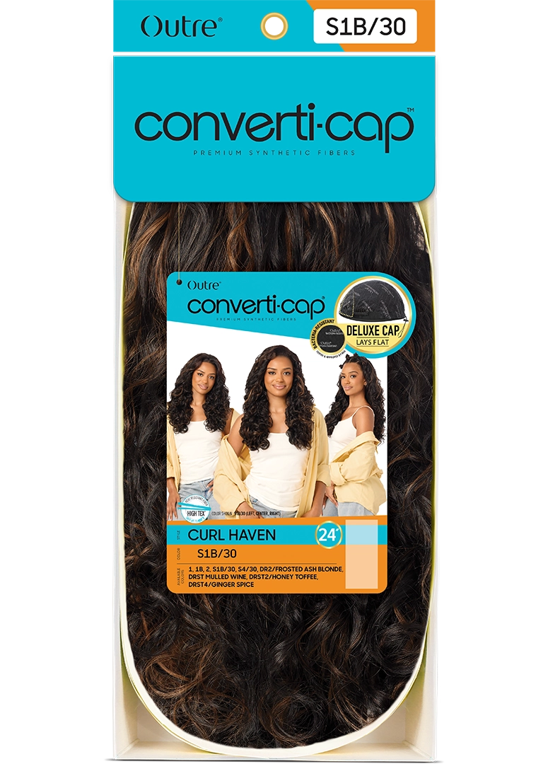 Outre Converti-Cap Synthetic Half Wig - Curl Haven