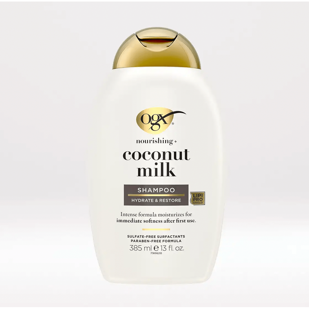 OGX Nourishing + Coconut Milk Shampoo – 13 oz - Beauty Exchange Beauty Supply