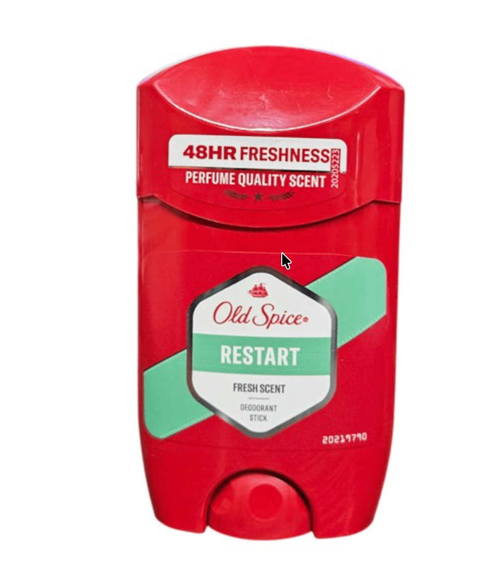 Old Spice Deodorant Stick – Restart 50ml - Beauty Exchange Beauty Supply
