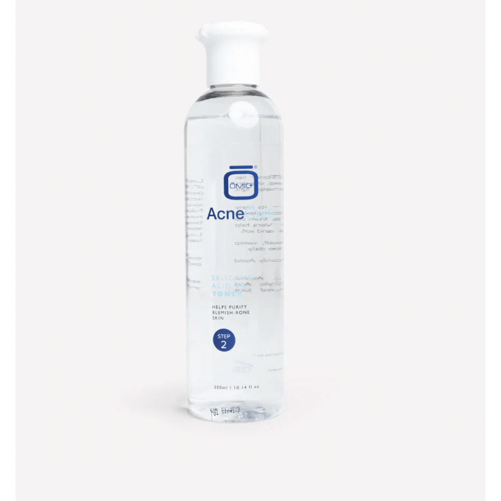 Omic+ AcneCure Salicylic Acid 2% Toner – 300 ml - Beauty Exchange Beauty Supply