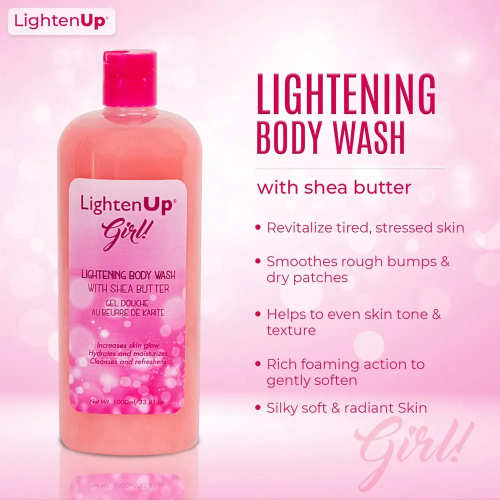 Omic LightenUp Girl! Shower Gel - 1000 ml - Beauty Exchange Beauty Supply