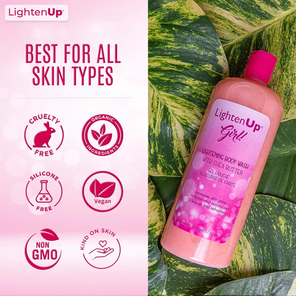 Omic LightenUp Girl! Shower Gel - 1000 ml - Beauty Exchange Beauty Supply