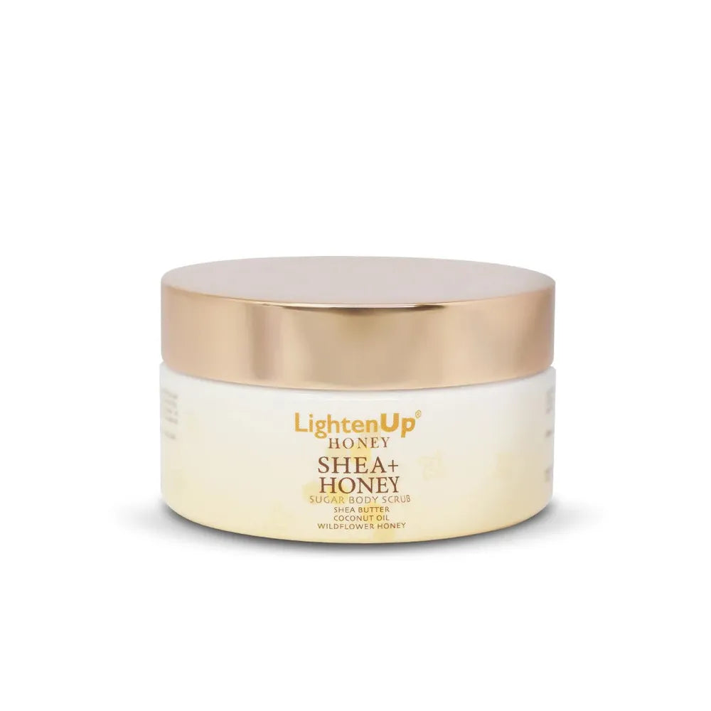 Omic LightenUp Honey Body Scrub – 230 ml - Beauty Exchange Beauty Supply