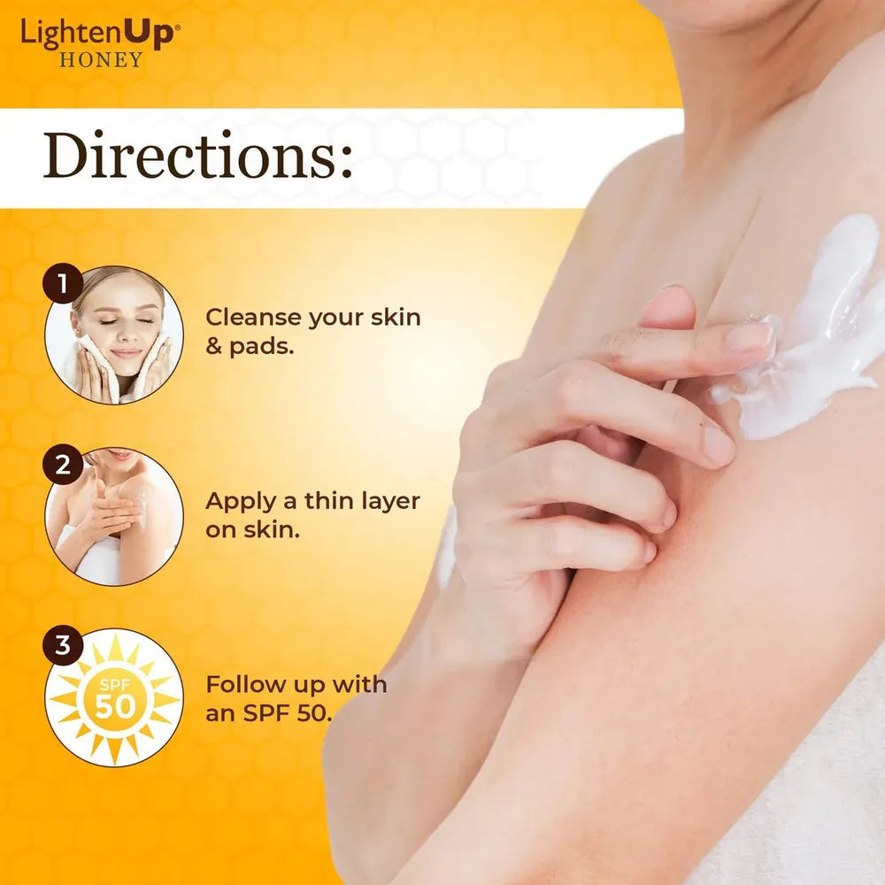 Omic LightenUp Honey Coco+ Honey Body Lotion (with Airless Pump) – 400 ml - Beauty Exchange Beauty Supply