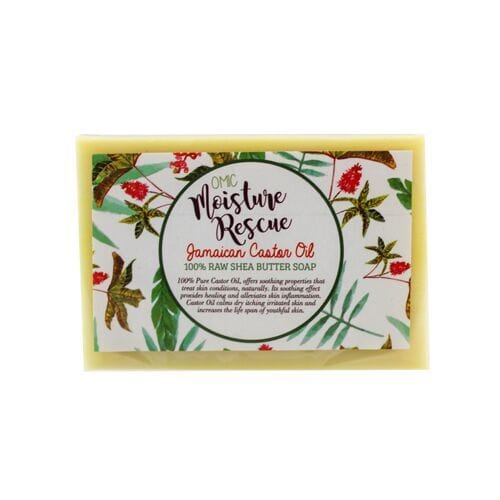 Omic Moisture Rescue Shea Butter Soap with Castor Oil – 125g - Beauty Exchange Beauty Supply