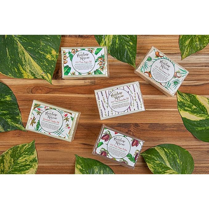 Omic Moisture Rescue Shea Butter Soap with Lavender Oil – 125g - Beauty Exchange Beauty Supply