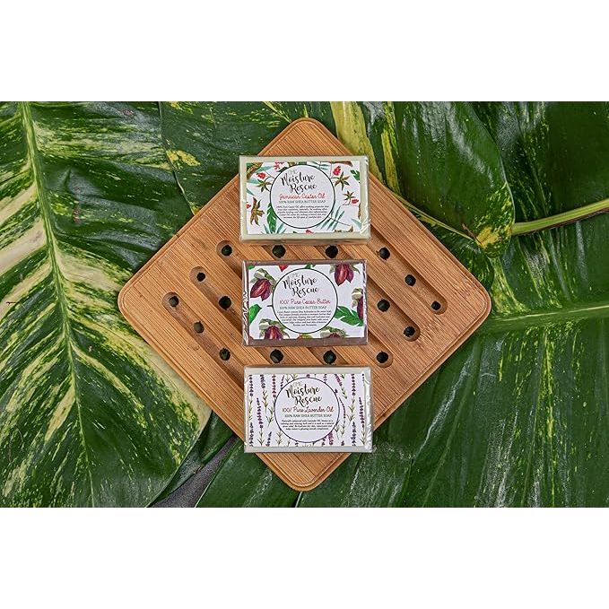 Omic Moisture Rescue Shea Butter Soap with Lavender Oil – 125g - Beauty Exchange Beauty Supply