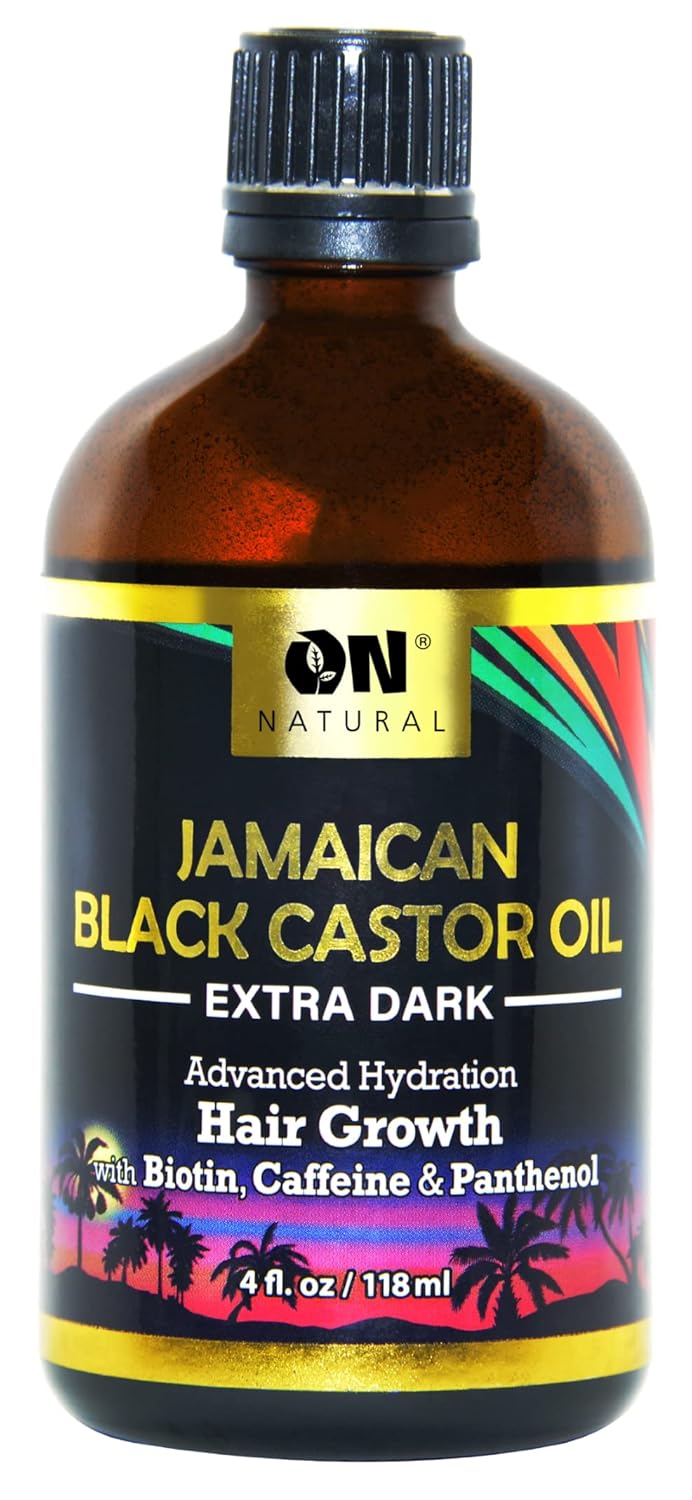 On Natural Jamaican Black Castor Oil – 4 oz - Beauty Exchange Beauty Supply